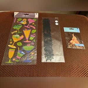 Assorted Scrapbook Stickers